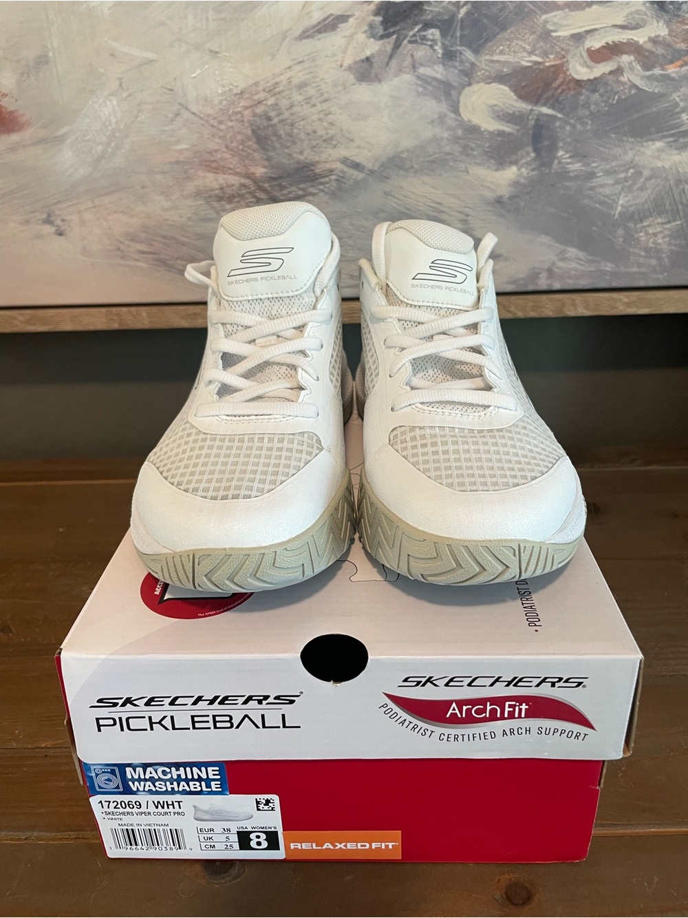 Skechers Women's Pickleball Sneakers - Picture 3 of 14
